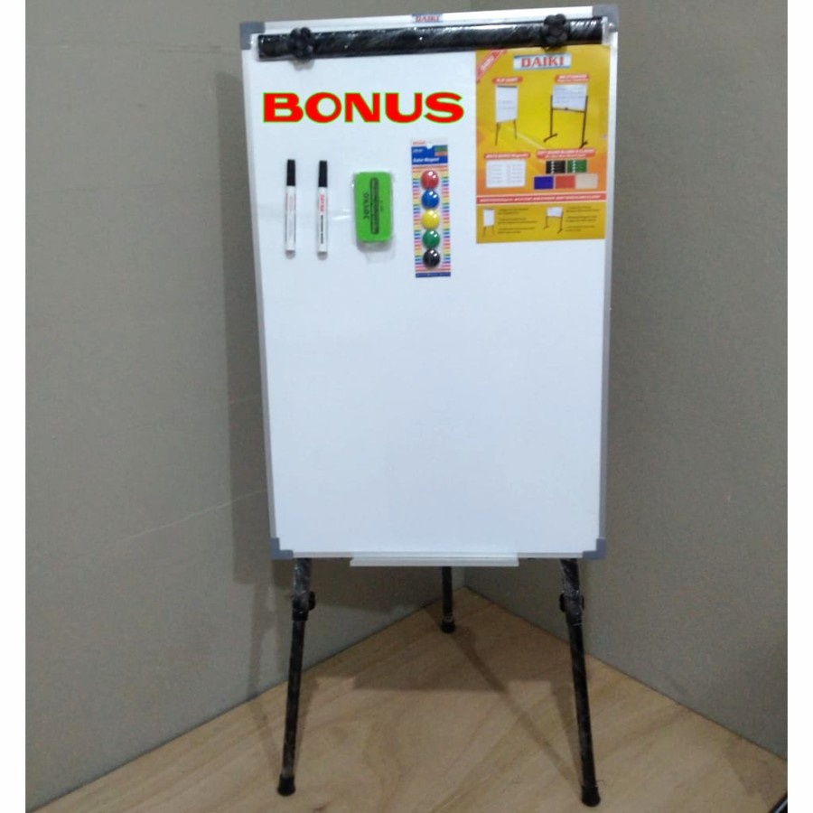 Jual Papan Presentasi Flip Chart Magnetic Uk 60x90 Cm Shopee Indonesia 8643