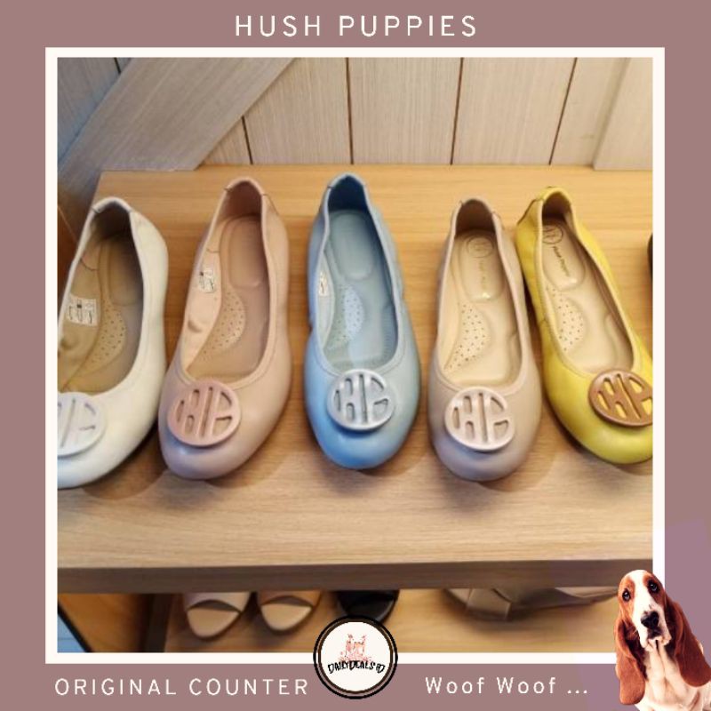 Hush puppies 2025 flat shoes