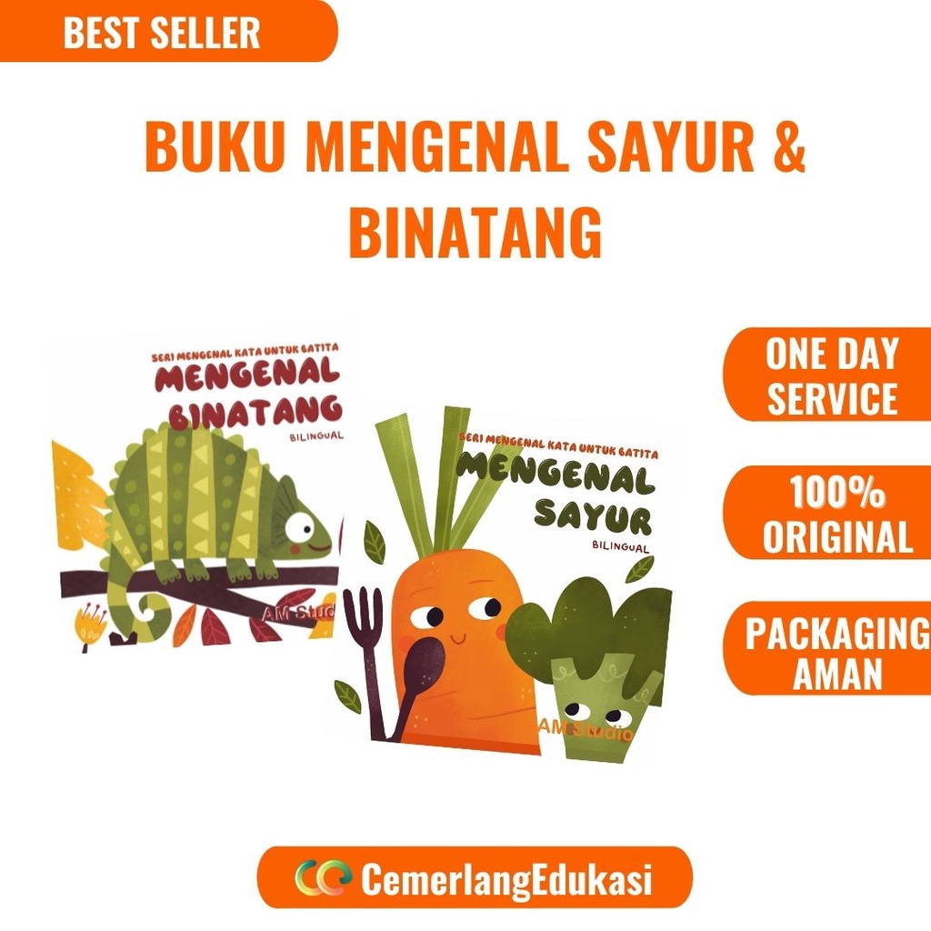 Jual Buku Anak / Seri Mengenal Kata Untuk Batita Mengenal Binatang ...