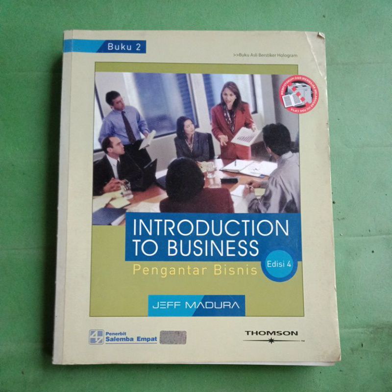 Jual INTRODUCTION TO BUSINESS - PENGANTAR BISNIS - BUKU 2 EDISI 4 ...