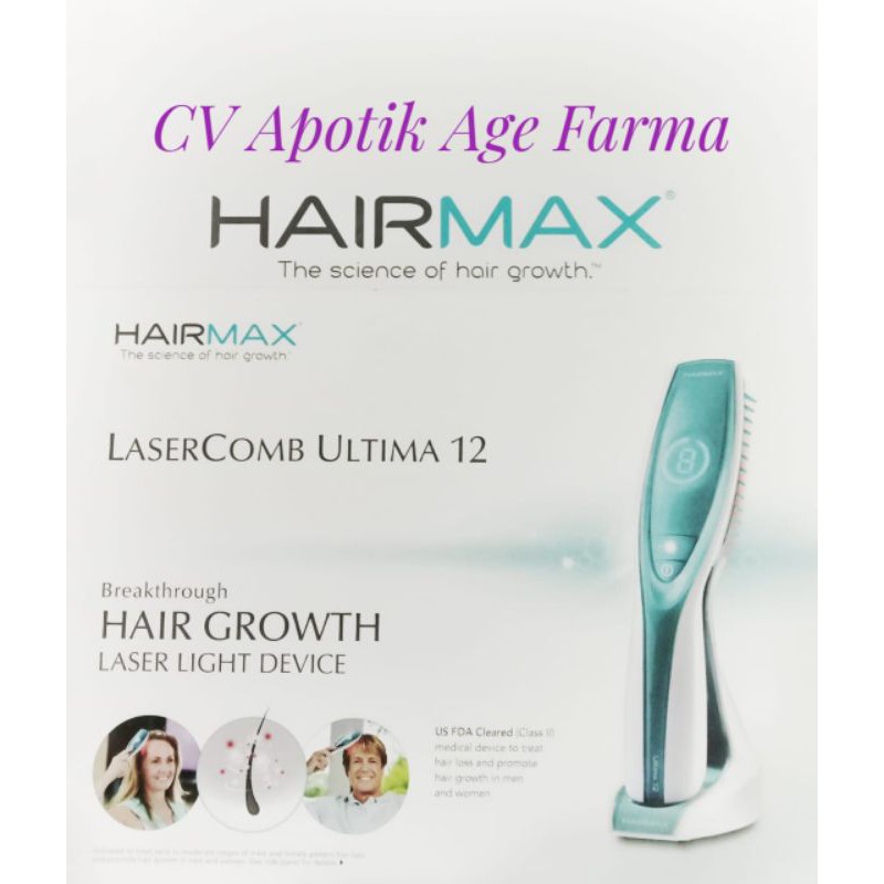 Jual Hairmax Laser Comb Professional 12 (Pro Health) | Shopee Indonesia