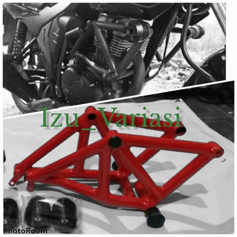 Jual tubular/crashbar CB Verza plus Jalu agna/Jalu frame slider