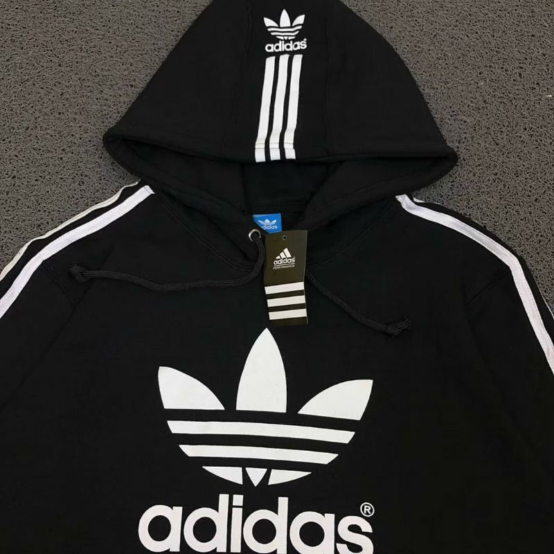 Jual ASTROB.ID/JAKET SWEATER HOODIE ORIGINAL PREMIUM ADIDAS TREFOIL ...