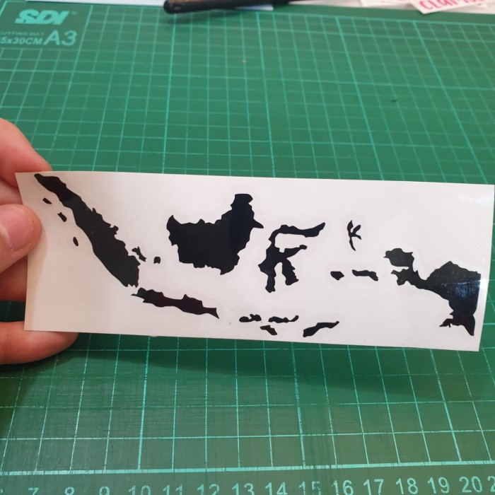 Jual Sticker Cutting Frame Sepeda Peta Indonesia | Shopee Indonesia