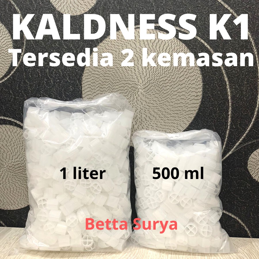 Jual KALDNESS K1 1 LITER / 500 ML KALDNES MEDIA FILTER KOLAM AQUARIUM ...