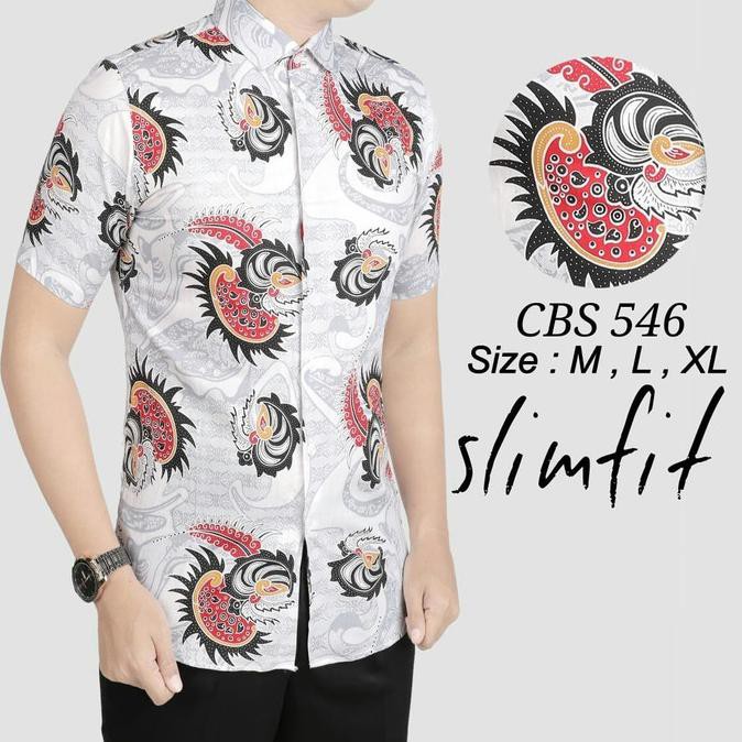 Jual Baju Batik Pria Kemeja Batik Baju Batik Cbs Shopee Indonesia