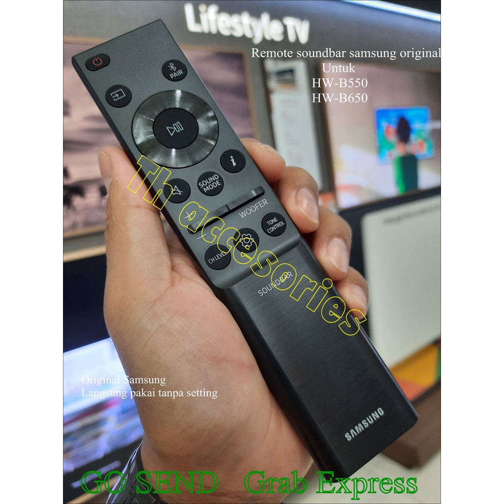 Jual Remote Soundbar Samsung original untuk HWB550 & HWB650 Original