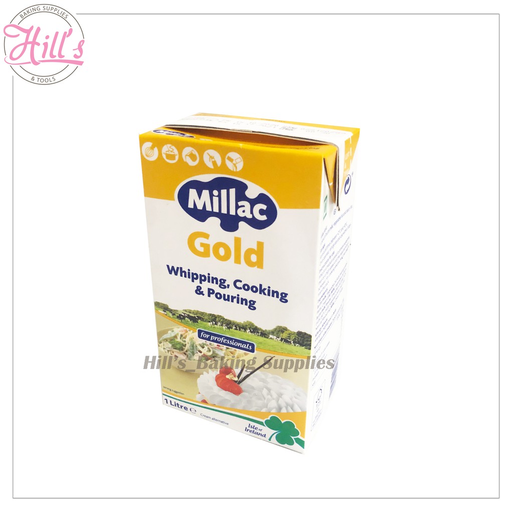 Jual MILLAC GOLD WHIPPING CREAM 1 L / COOKING CREAM / DAIRY WHIP CREAM ...