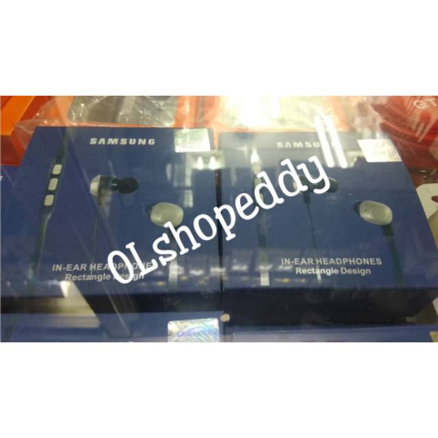 Jual Headset Samsung In Ear Headphones Rectangle Design Original ...