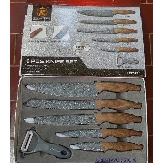 Jual Pisau Set 6 in 1 (Grade A, banyak model) | Shopee Indonesia