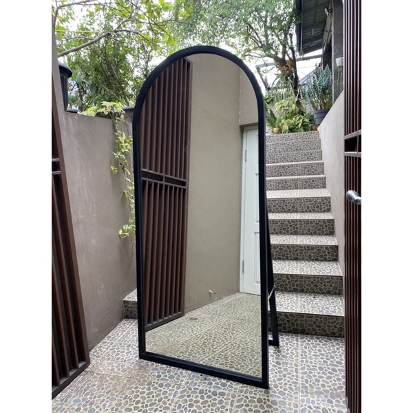 Jual Normal Frame Standing Arch cermin hias custom ukuran | Shopee ...