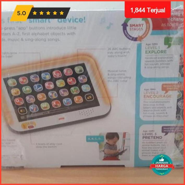 Jual Fisher Price Laugh & Learn Smart Stages Tablet - Grey Exclusive ...