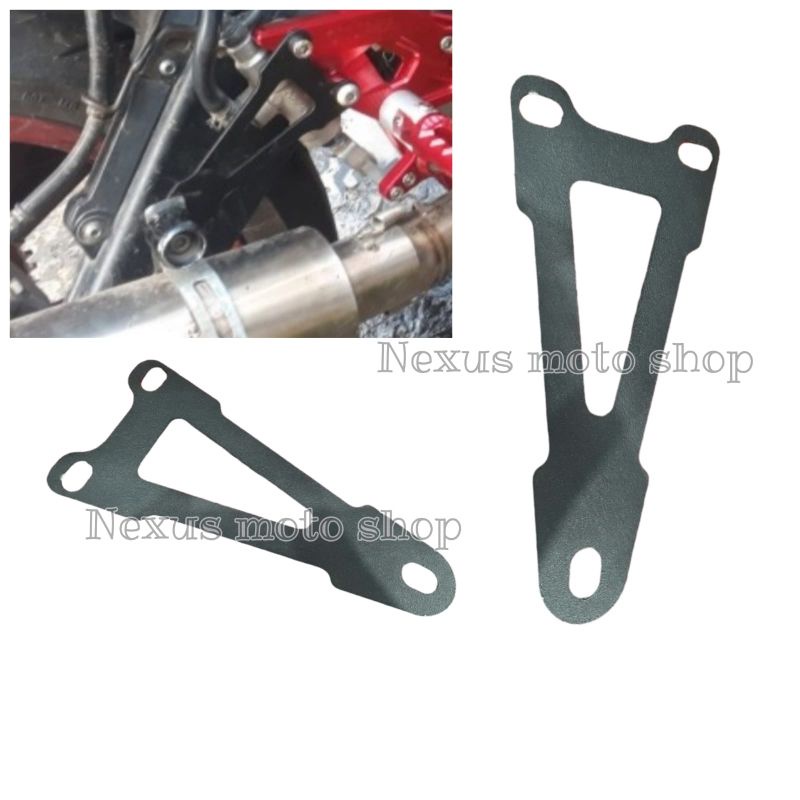 Jual breket knalpot r15 new bracket knalpot underbone r15 v3 breket ...