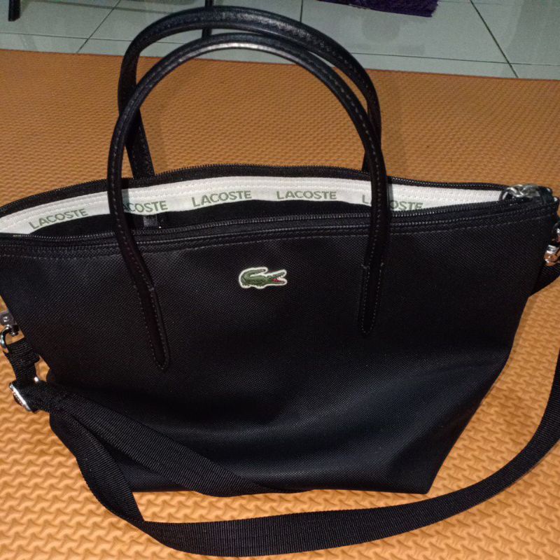 Harga tote bag lacoste original clearance