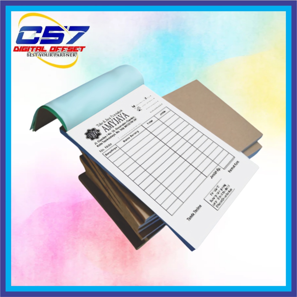 Jual CETAK NOTA HVS | KWITANSI | SURAT JALAN 1 RIM 2 PLY | Shopee Indonesia