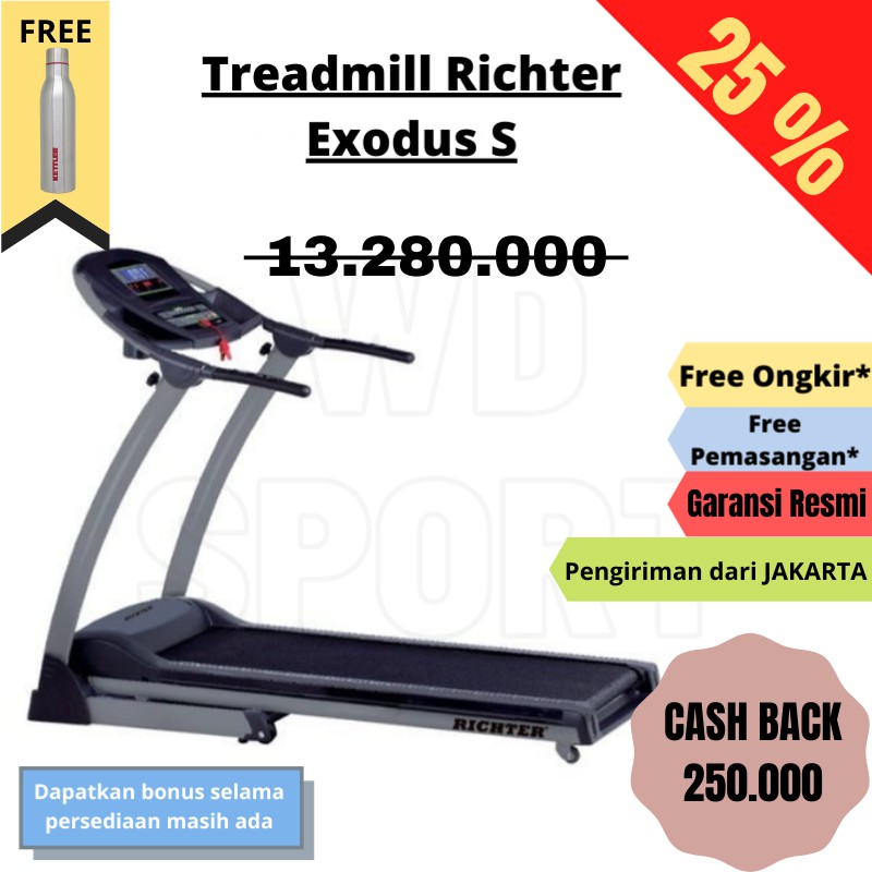 Richter treadmill exodus s hot sale