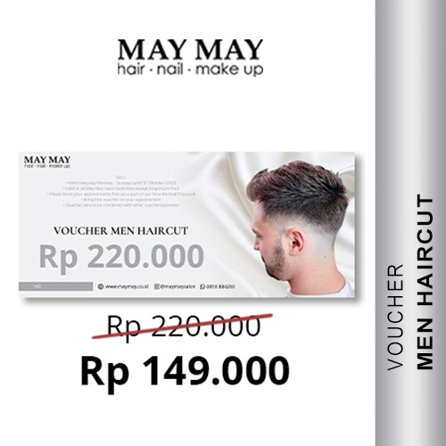 Jual Voucher Male Haircut - May May Salon | Shopee Indonesia
