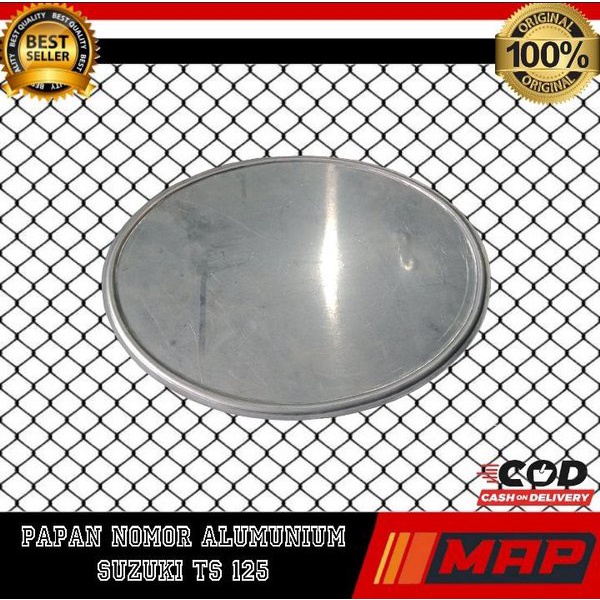 Jual Papan Nomor Trail Oval ALUMUNIUM Shopee Indonesia