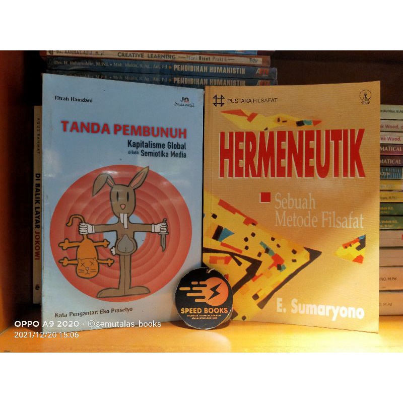 Jual PAKET Hermeneutika Sebuah Metode Filsafat Tanda Pembunuh ...