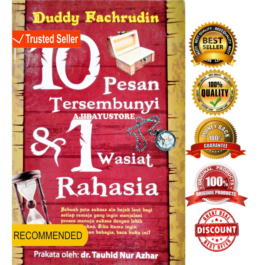 Jual Buku 10 Pesan Tersembunyi Dan 1 Wasiat Rahasia Duddy Fachrudin