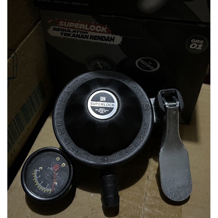 Jual Regulator meter Gas Comp superlock | Shopee Indonesia