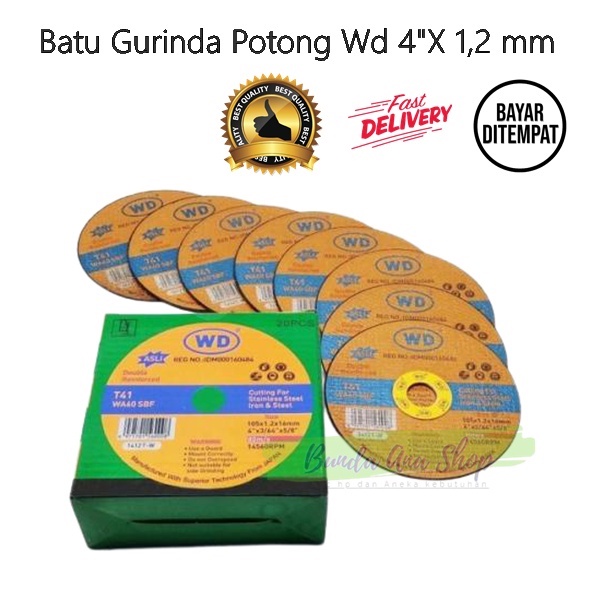 Jual Cuting WD 4 Inchi Batu Gurinda potong Wd 4