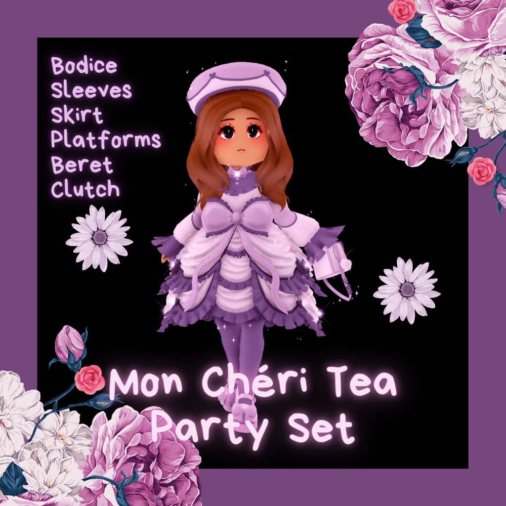 Jual Mon Cheri Tea Party Set - Royale High | Shopee Indonesia