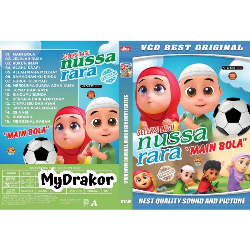 Jual Kaset VCD Nussa Rara Main Bola | Shopee Indonesia