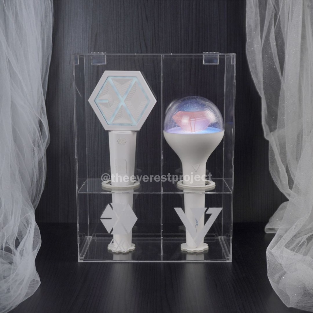 Jual Lightstick EXO Versi 3 x Lightstick SEVENTEEN / Box Lightstick EXO ...