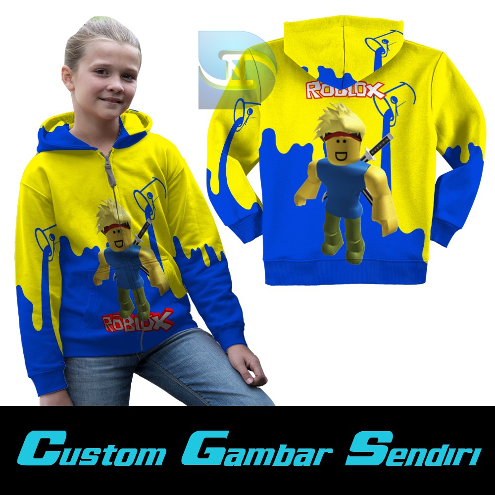 Jual Jaket Anak Fullprint Roblox Keren | Shopee Indonesia