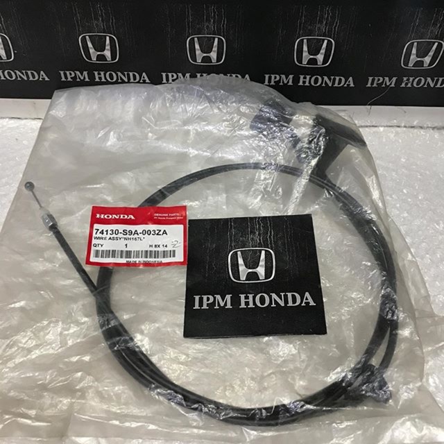 Cable De Liberación Del Capó Motor Coche Bowden Negro, For CRV 2002