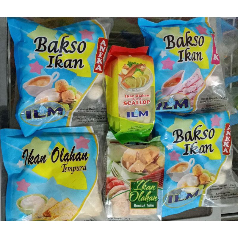 Jual Paket Olahan Ikan Bakso Ikan Bakso Stik Tempura Shopee Indonesia