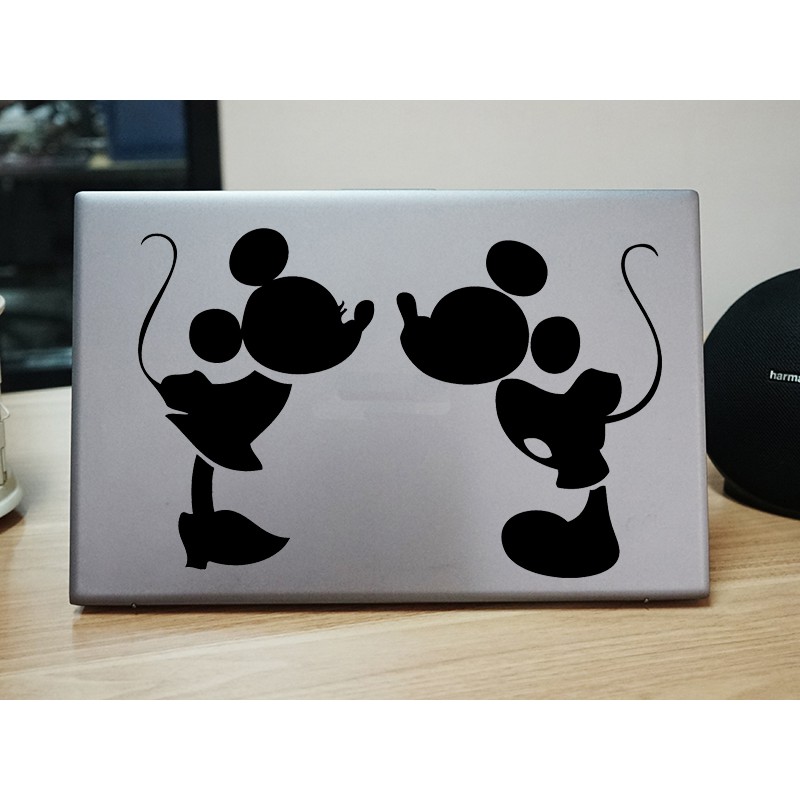 Jual stiker laptop mickey mouse 10 custom cutting stiker | Shopee Indonesia