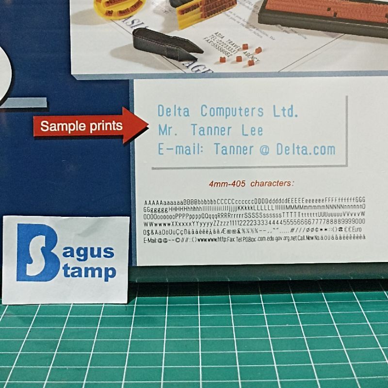 Jual Stempel Bongkar Pasang Shiny S100 Printing Kit Shiny S100 DIY ...