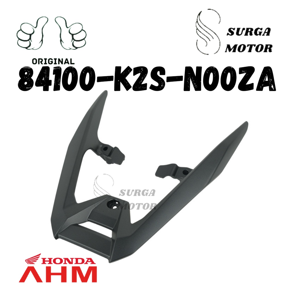 Jual Rear Bekangan Jok Belakang PLANGER GRAB RAIL Behel Begel Grey ...