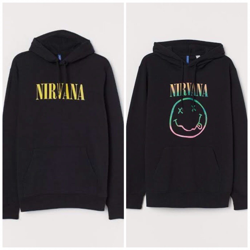 Hoodie h&m nirvana original sale