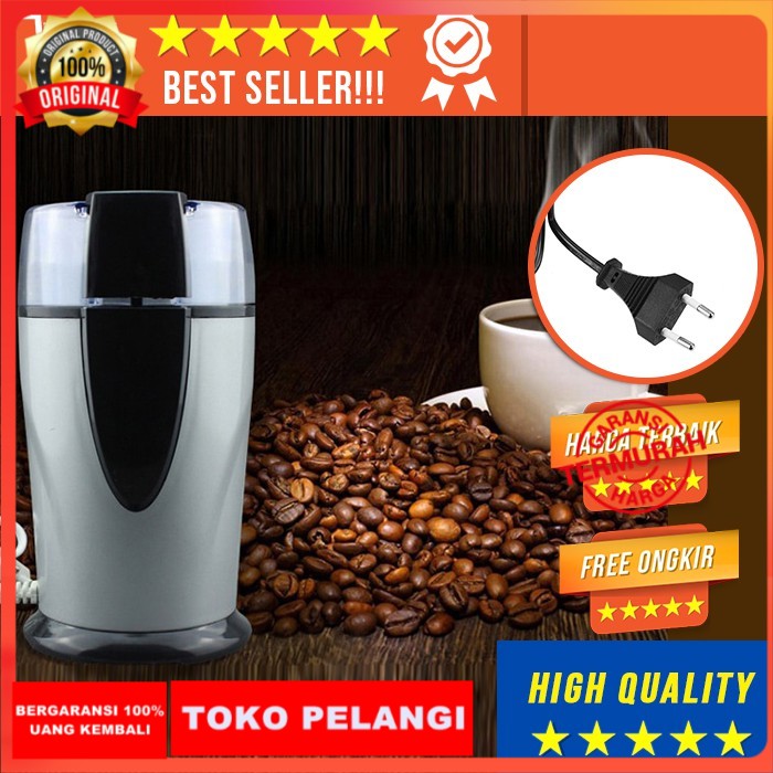 Jual GRINDER KOPI ELEKTRIK ALAT PENGGILING BIJI COFFEE BEAN GILINGAN