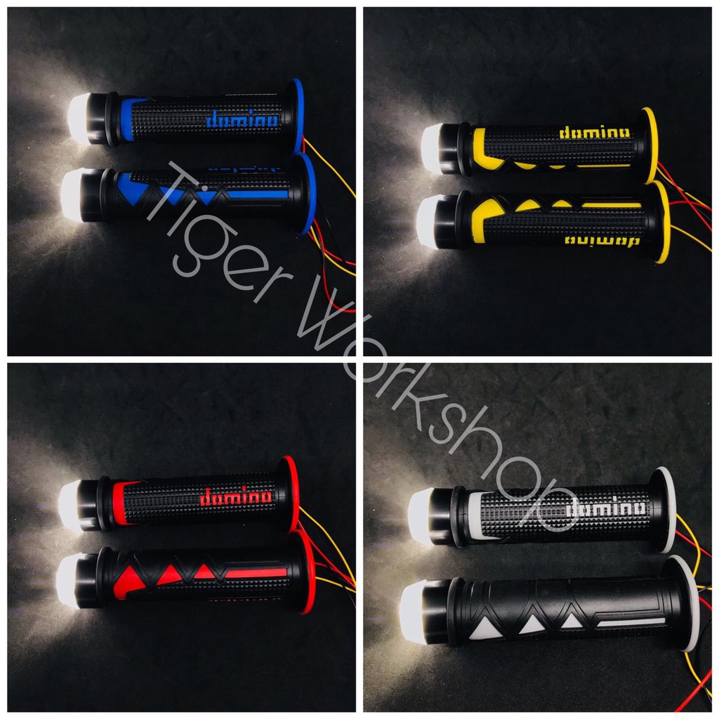 Jual Handgrip Shark Sarung Gas Plus Lampu Jalu Stang Variasi Motor Led Drl In Plus Sein