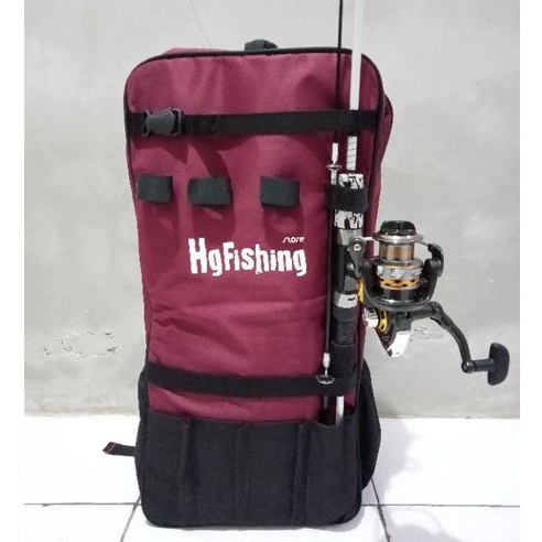 Jual Tas pancing ransel 4, 5, 6 & 7 joran | Shopee Indonesia