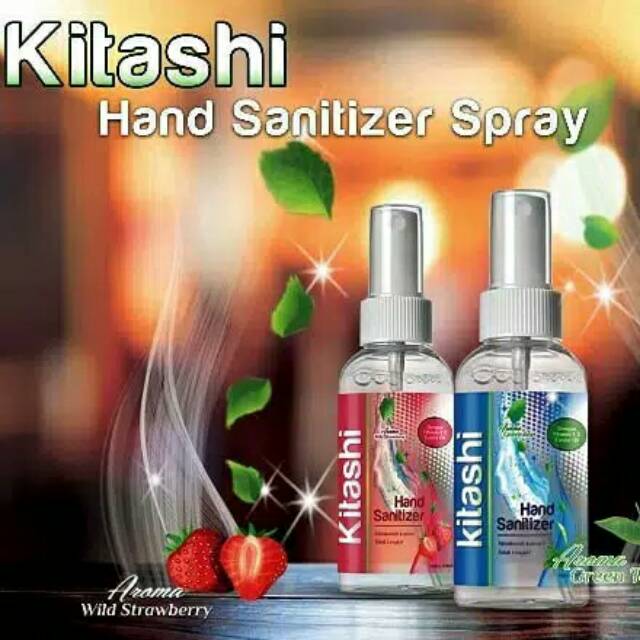 Jual HAND SANITIZER KITASHI HAND SANITIZER SPRAY 60ML Shopee Indonesia