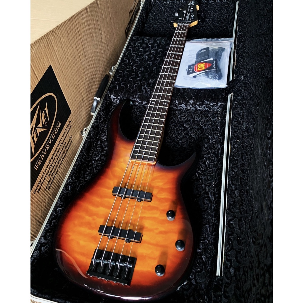 Jual Billy Musik Brand New Peavey Millennium 5 Bxp 5 String In Sunburst Quilt Maple Top 4887