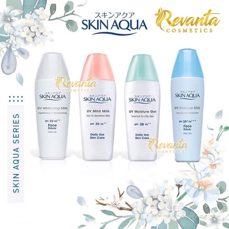 Jual skin aqua spf 20 - spf 25 - spf 30 - spf 50 | Shopee Indonesia