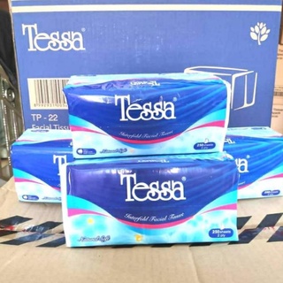 Jual tissue Tessa 250 sheet ( 1 dus isi 40 pack) tissue wajah tissue