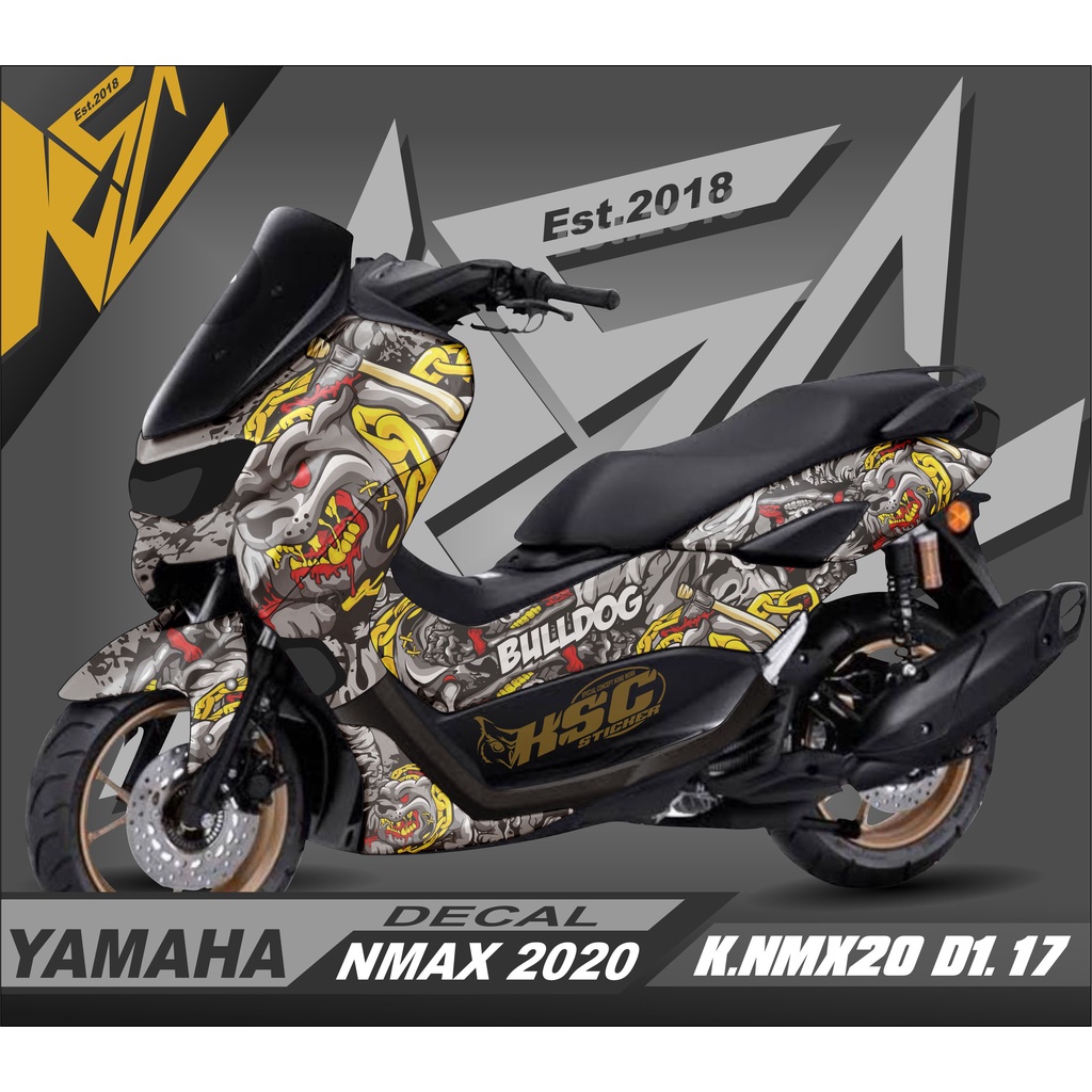 Jual PROMO Decal Stiker FullBody Motor Yamaha Nmax New 2020/2021/2022 ...