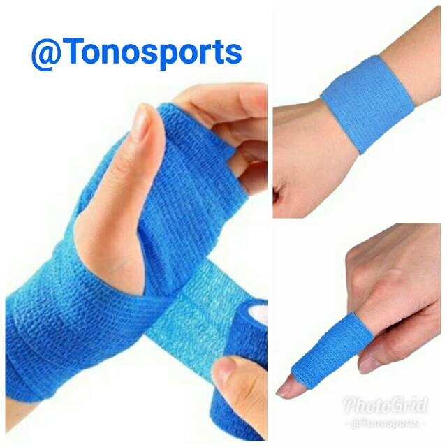 Jual Wrist Tape Finger Tape Finger Support Wristband Tapping Ikat ...