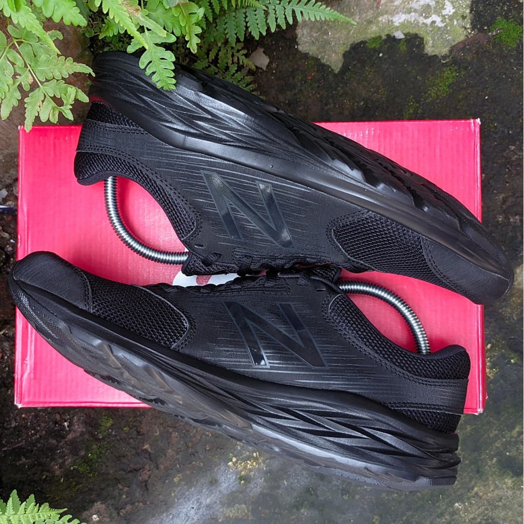 Jual Sepatu New Balance M411CK1 orignal Full Black Shopee Indonesia