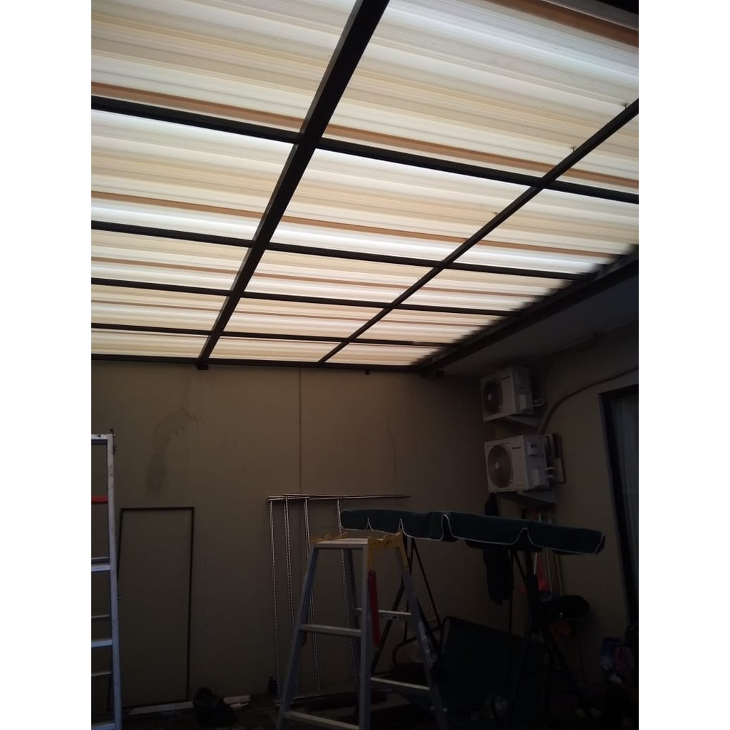 Jual Atap Upvc Alderon Twinwall Translucent Murah - material atap ...