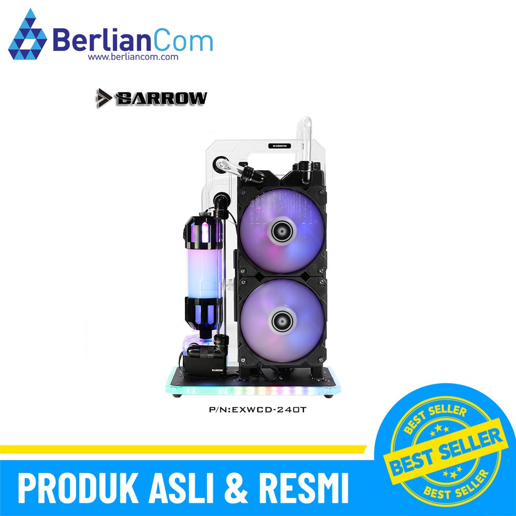 Barrow Water Cooling Kit for LIANLI O11 Case, For Computer CPU/GPU