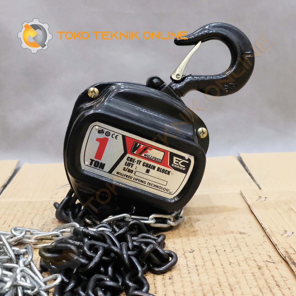 Jual CHAIN BLOCK / CHAIN HOIST / KATROL EC-Series 1 TON, 3 M– WILLFRED ...