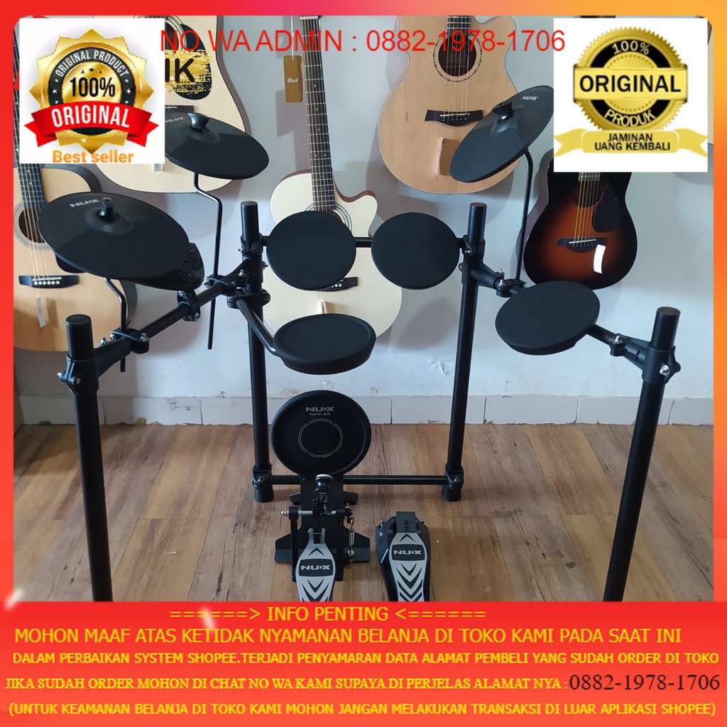 Jual Drum Elektrik Nux Drum Electric DM1X DM1X DM 1 X Shopee Indonesia